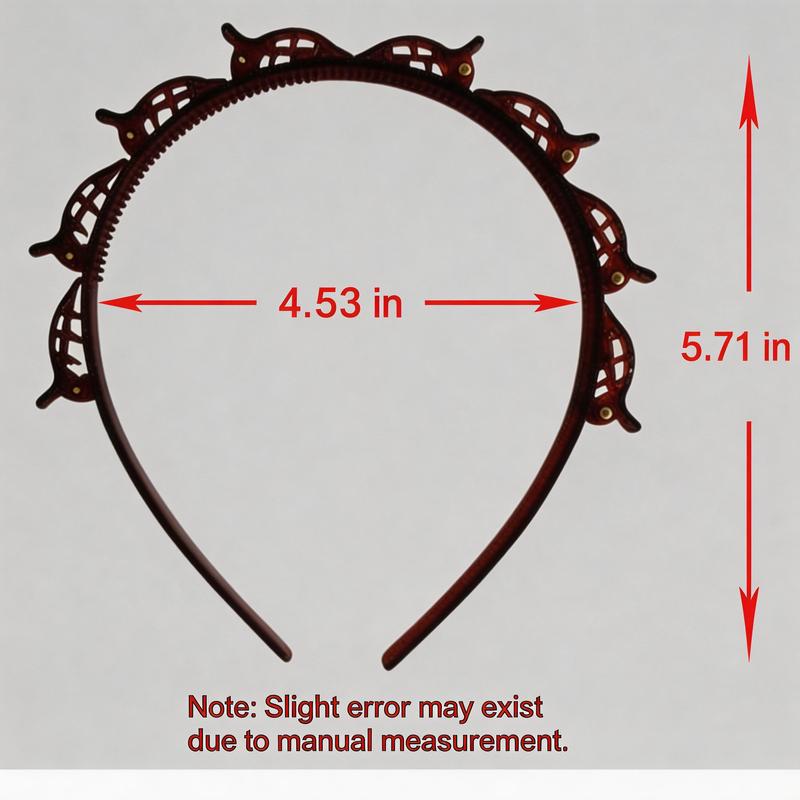 👑Women's Minimalist Resin Headbands (2-Pack)