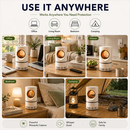 Chemical Free Safe for Kids Pets, Indoor Bedroom Mosquito Killer🦟