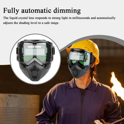 ✨🛠️ Auto-Darkening Welding Helmet
