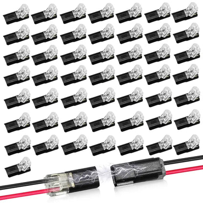 🔗 Double-Wire Plug-in Connector Led Light Strip Connectors 2 Pin