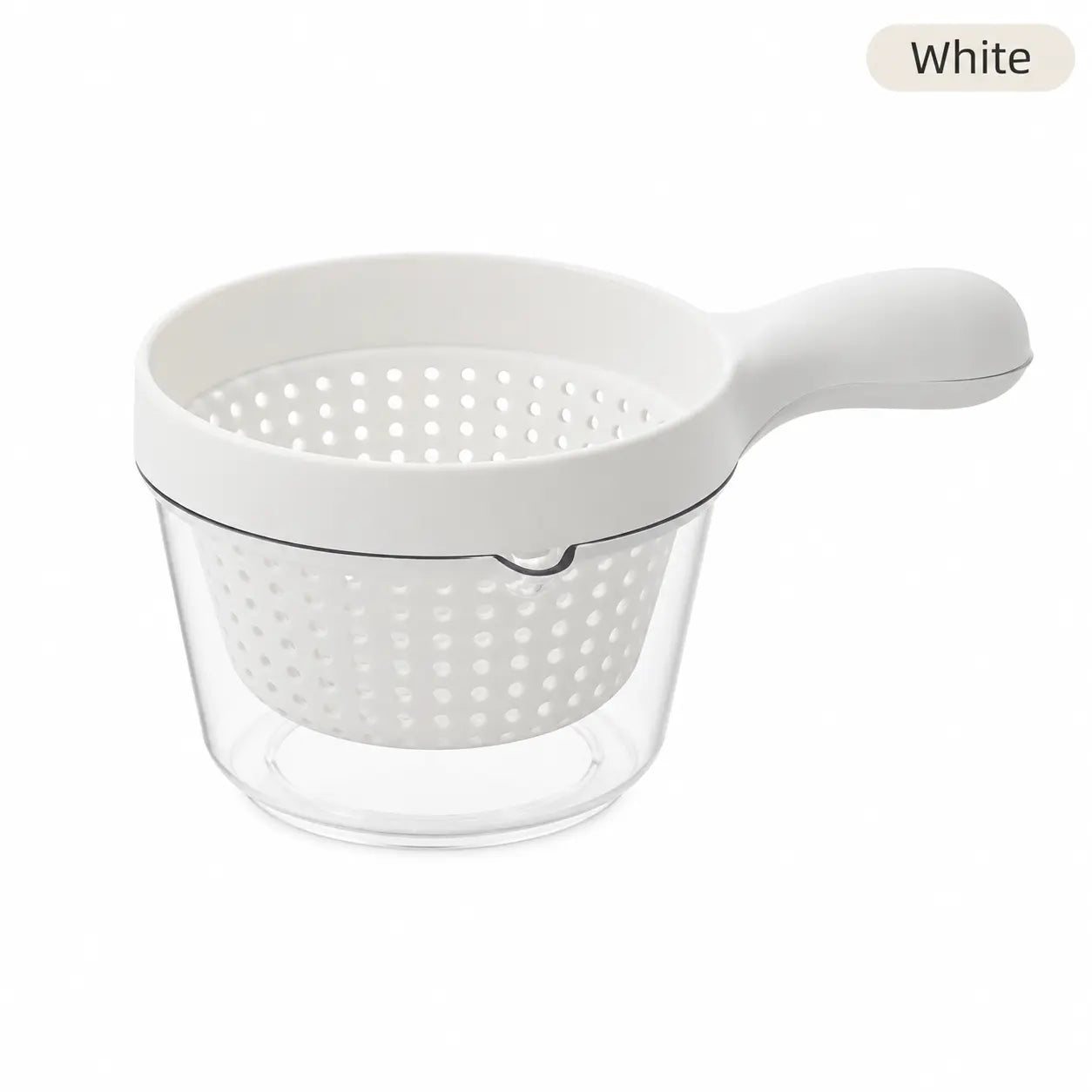 🥣 2-in-1 Drain Basket | Wash & Serve Fruits Effortlessly ✨