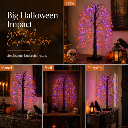 🎃 Spooky Halloween Tree Light