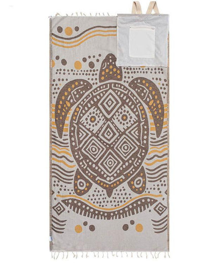 2-in-1 Sand-Free Towel Backpack | 100% Organic Cotton