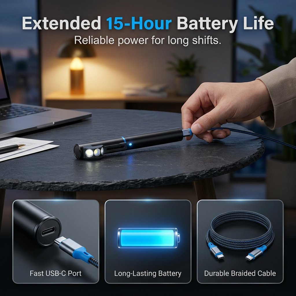 💡 Ultimate Hands-Free Wearable Safety Light