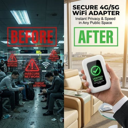 🎁[Power on and use] All-network portable wifi