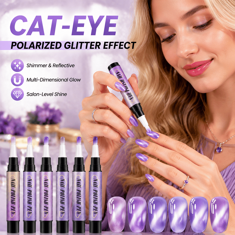 💅 Create Salon-Inspired Nails At Home ✨ 6PCS Gel Nail Art Pen Set
