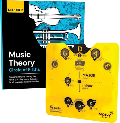 🔥Last Day 50% OFF - 🎵Circle of Fifths Music Theory Decoder Set