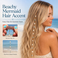 35cm: Ideal for Long Hair – Flowing Mermaid Bohemian Style