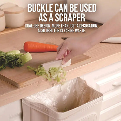 🧑‍🍳No Bending For Food Waste Disposal 🗑️ Extra Large Wall Mount Kitchen Trash Can