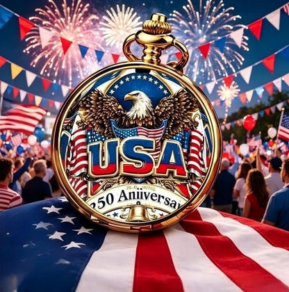 ⏳ ONLY 72 HOURS LEFT: USA 250TH POCKET WATCH — ⏳