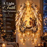 👼 Heavenly Angel Wings Nativity Light✨