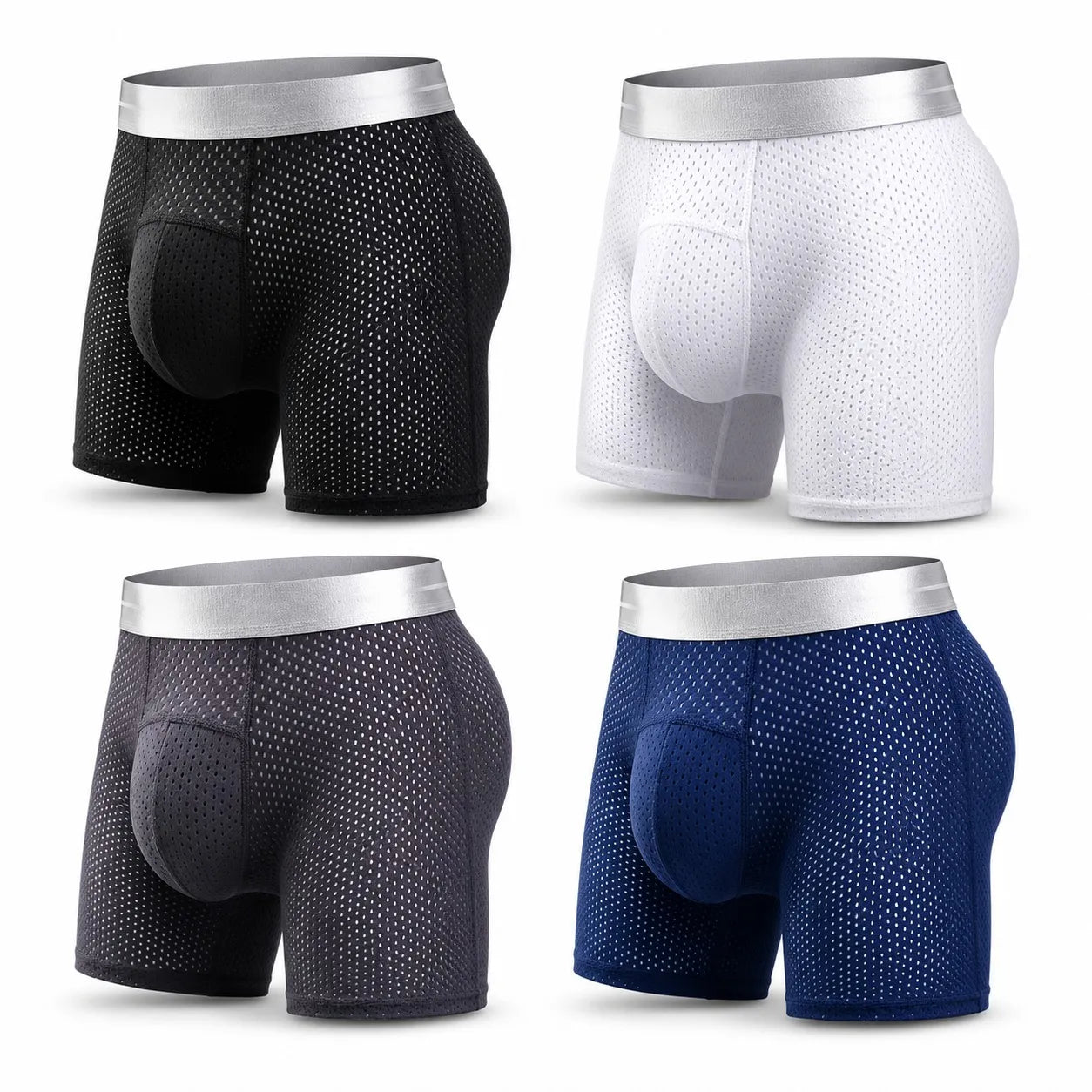 🏆45K+ SOLD 🔥2026 HOT SALE   Premium All-Day Comfort IceSilk Mesh Men's Boxer