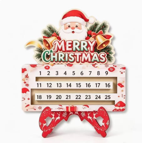25-Day Christmas Countdown Ornament