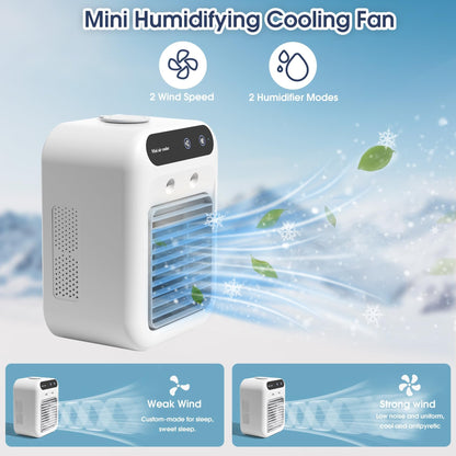 ❄️ 2-in-1 Cooling & Mist Mini Personal Air Cooler