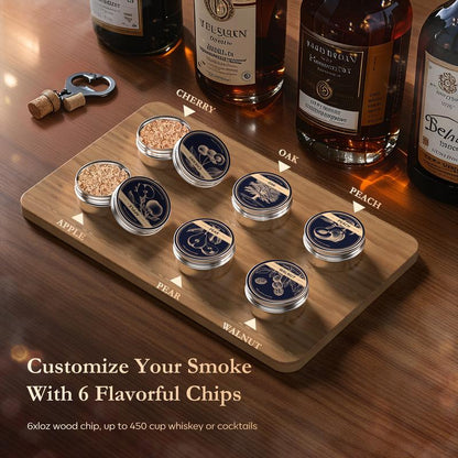 🎁Hot Sales Promotion 49% OFF🔥Electric Whiskey Smoker Kit Built-in Lighter