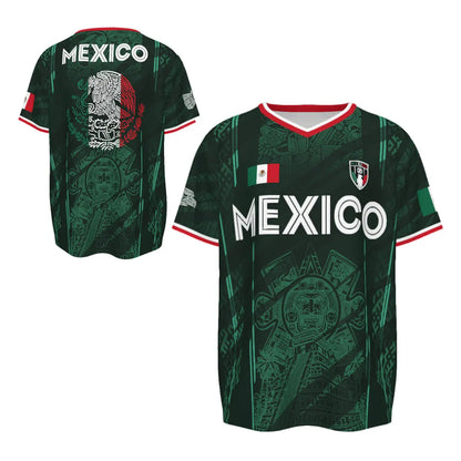 Mexico Soccer Jersey All Over Print Classic Throwback