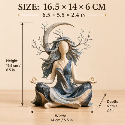 🧘Serenity Growth | Inner Harmony Sculptural Figurine 🌙