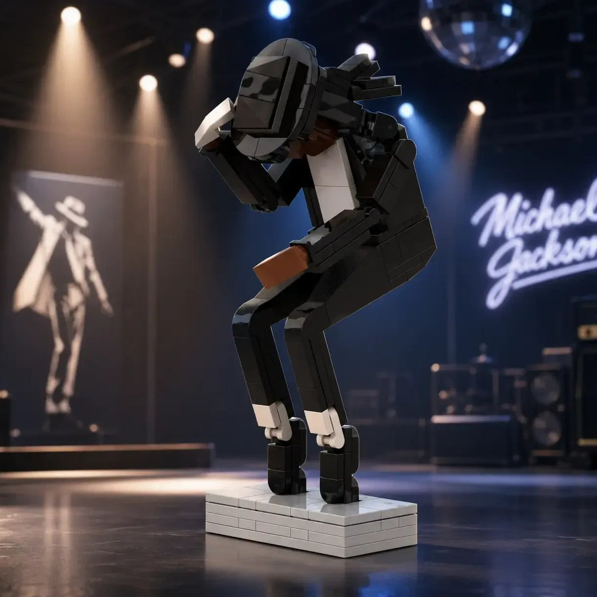 🎨 Building Block Toy for Assembling Michael Jackson, Tribute to a Legendary Icon