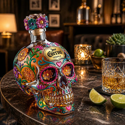 Jose Cuervo Day of the Dead Limited Edition Tequila Bottle