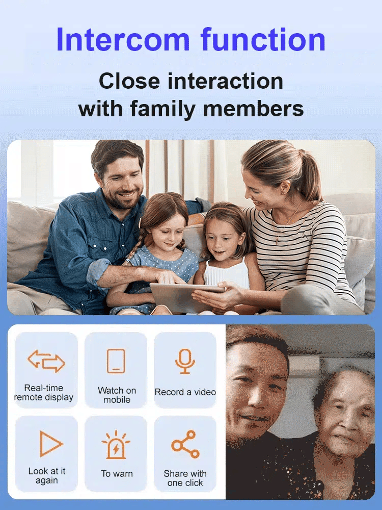 Intercom and family remote interaction