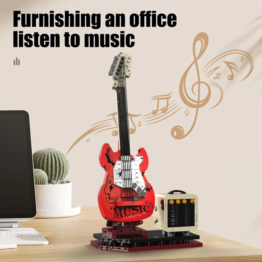 🎶Guitar Music Interactive Building Set