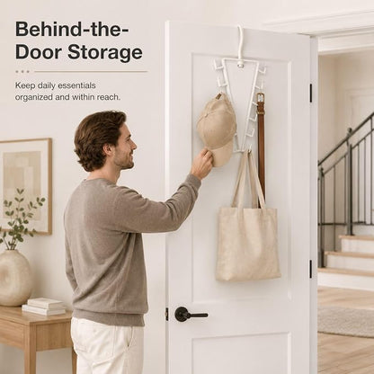 🥳2026 HOT SALE🥳Multi-Functional V-Shaped Double Sided Hanger Storage Rack