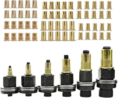 🔥Limited Time 50% Off✨Head Rivet Nut Tool, M3 M4 M5 M6 M8 M10 Rivnut Kit