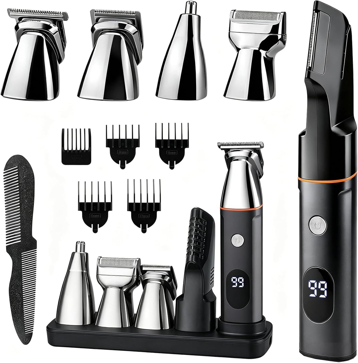 🪒Body Hair Trimmer - 5-in-1 Mens Electric Grooming Kit