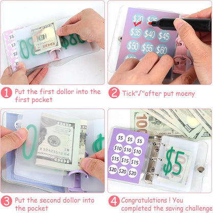 💰 Visual Savings Tracker | Achieve Your $1000 Saving Goal Easily ✅