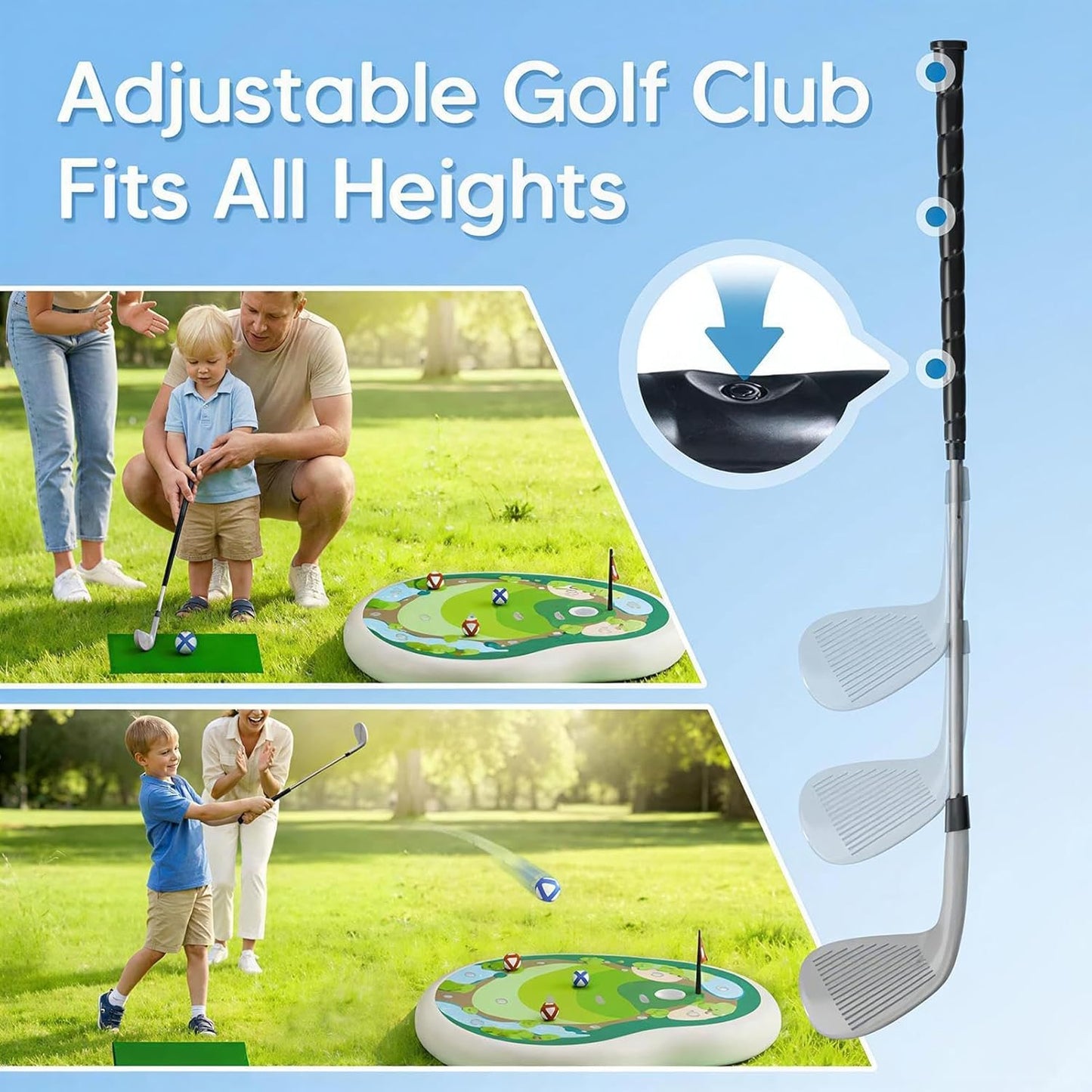 Floating Golf Game Set | Ultimate Pool Fun for Kids & Families 🏌️