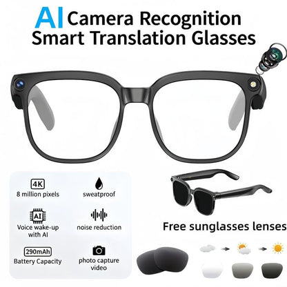 AI camera recognition smart translation