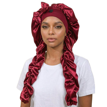 BUY 1 GET 1 FREE🔥 Silk Bonnet for Long Curly Hair