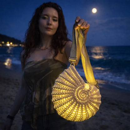 2026 Radiant Nautilus Shell Bag 🐚 — Carry the Magic of the Deep Blue