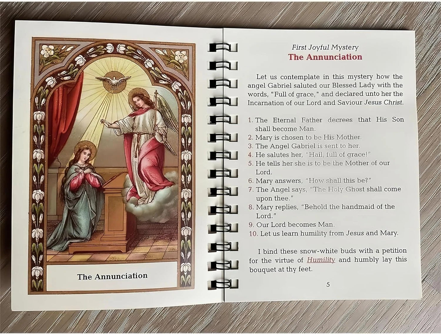 🔥 LAST DAY 50% OFF – 🙏 Pocket-Size Rosary Meditation Book | 15 Sacred Mysteries, Prayer Diagram, Complete Rosary Prayers & Lay-Flat 42-Page Guide ✝️