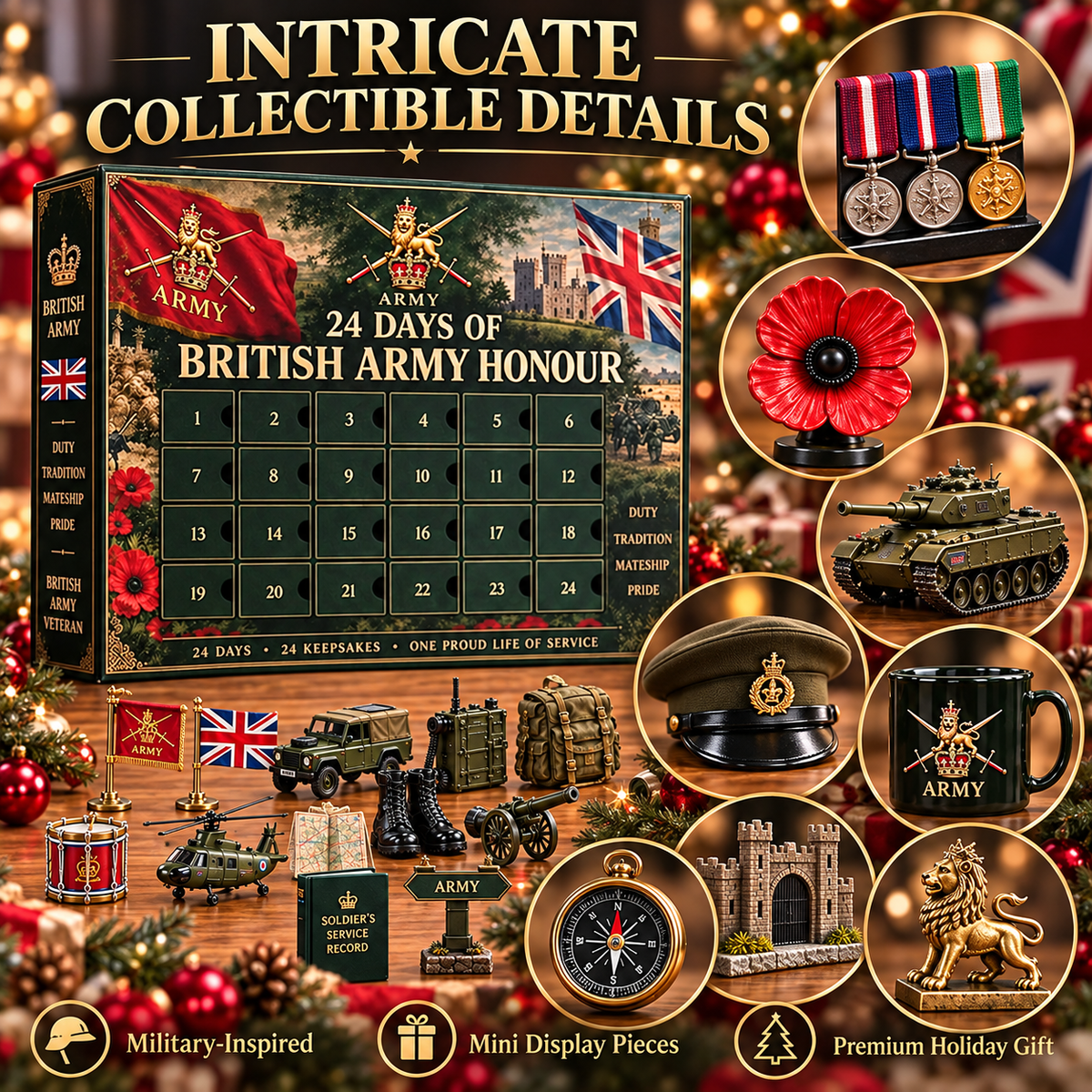 24 Days of British Army Honour Advent Calendar
