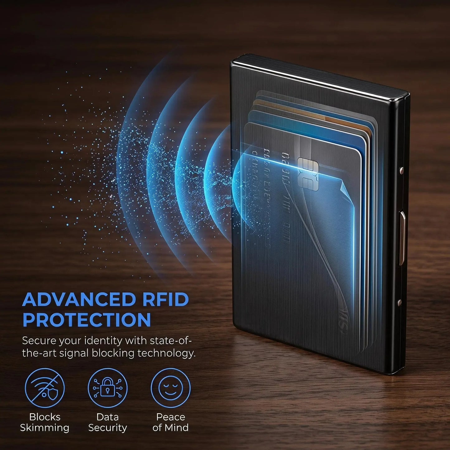 Hot Sale 🖤 RFID Blocking Metal Card Holder