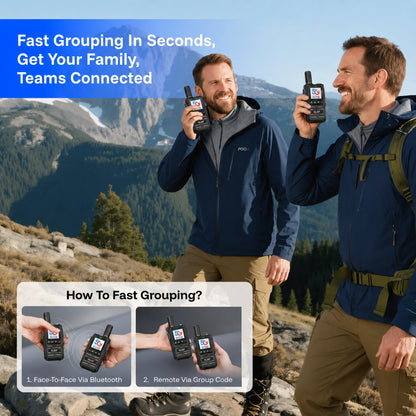 🌍4G LTE Global Walkie Talkie with Lifetime Free SIM ✨