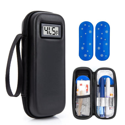 Nsulin Cooler Travel Case ❄️💙 Built-in Temperature Display 🌡️
