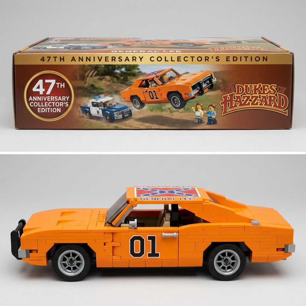 🚗 47th Anniversary General Lee Building Set | The Dukes of Hazzard Edition