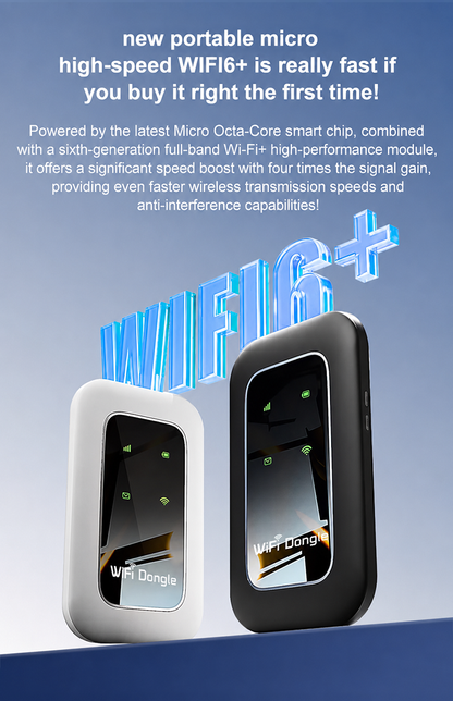 🎁This Week's Surprise price- [Power on and use] All-network portable wifi