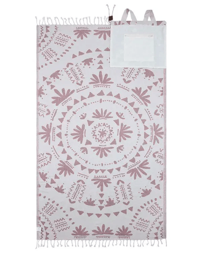 2-in-1 Sand-Free Towel Backpack | 100% Organic Cotton