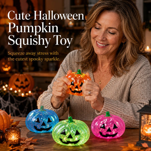Cute Halloween Pumpkin Squishy Toy