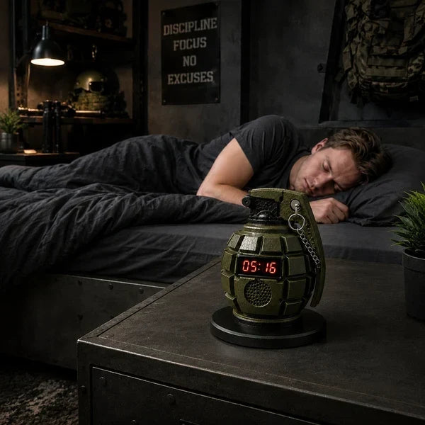 Grenade Alarm Clock