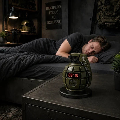 Grenade Alarm Clock
