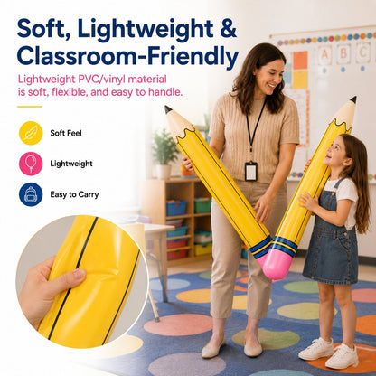 Giant Inflatable Pencil Classroom Decor For Back To School