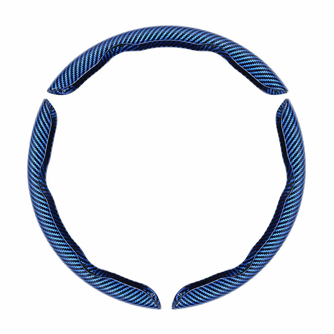 🎉Non-Slip Half Cover Car Steering Wheel Protector | Easy Clip On Installation