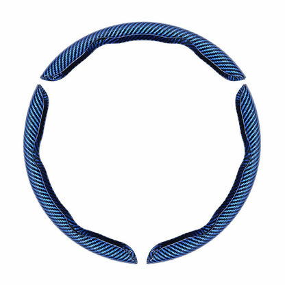 🎉Non-Slip Half Cover Car Steering Wheel Protector | Easy Clip On Installation