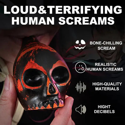Aztec Death Whistle - Produces Loud Human-like Screams at high Decibels