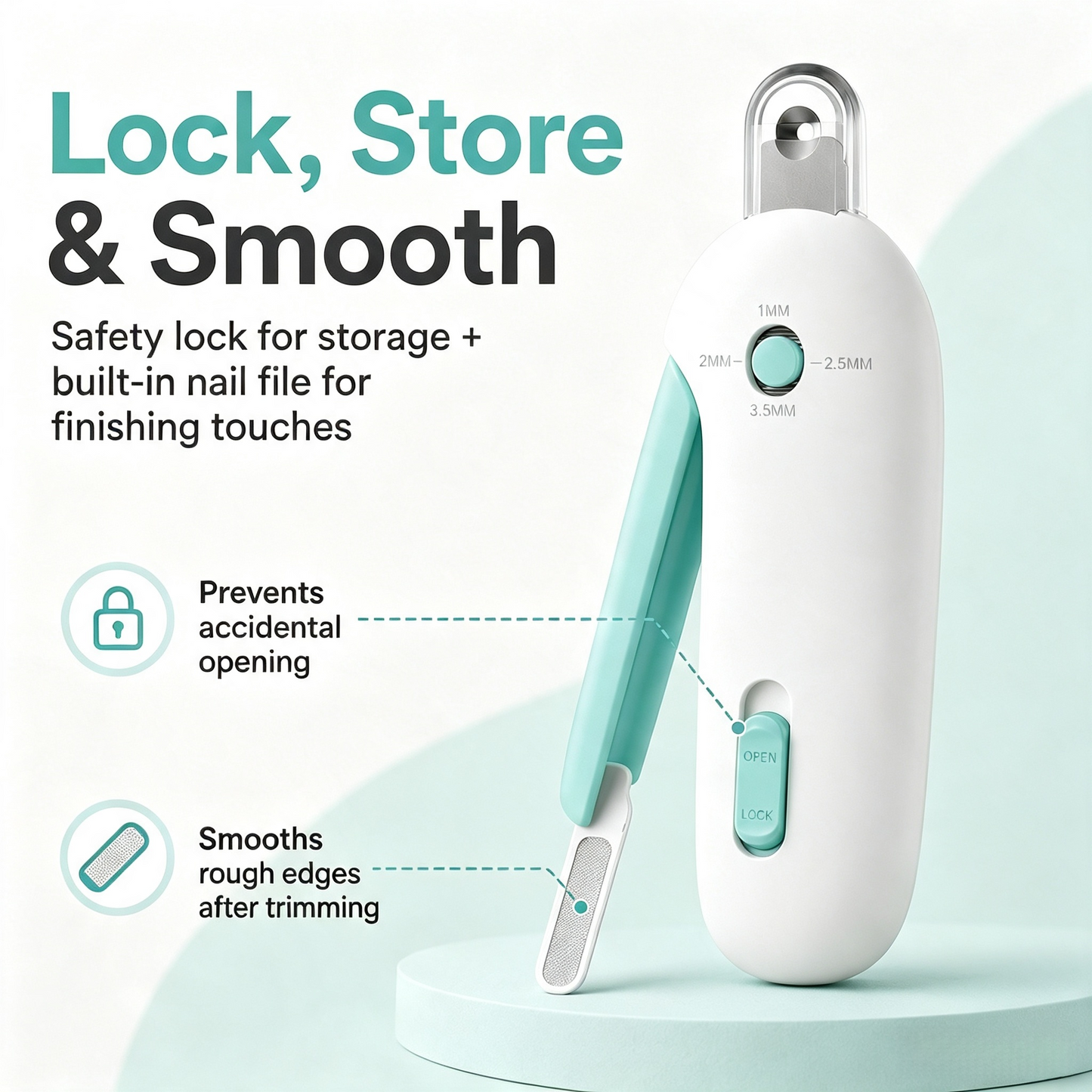 🐾 Claw Clipper – Safe Trim for All Cats✂️