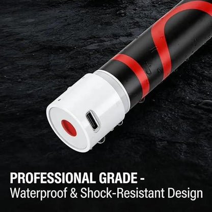 Bendable LED Flashlight Stick - 27" Flexible Rechargeable Waterproof LED Work Light